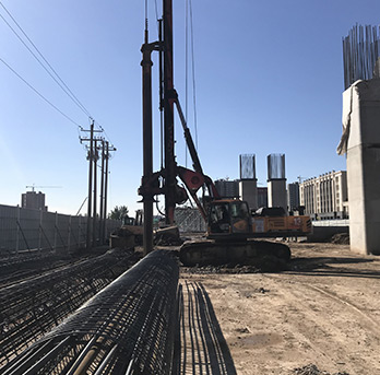 公司参与施工中铁二十一局集团有限公司呼和浩特市巴彦淖尔路改造提升桩基工程